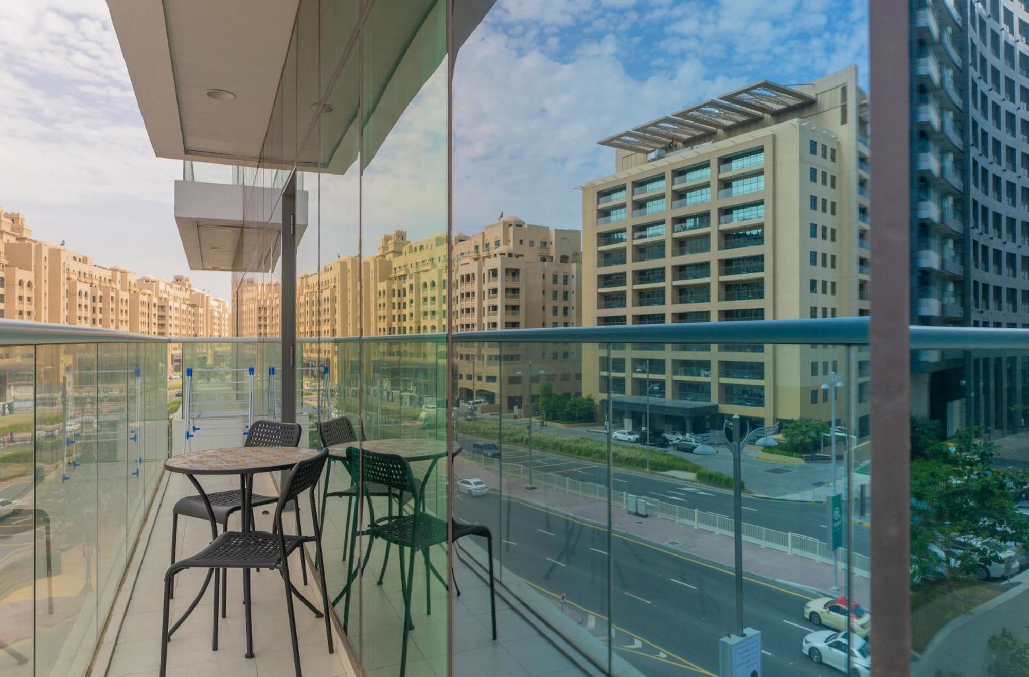 Studio With Private Beach Access At Palm Jumeirah دبي المظهر الخارجي الصورة