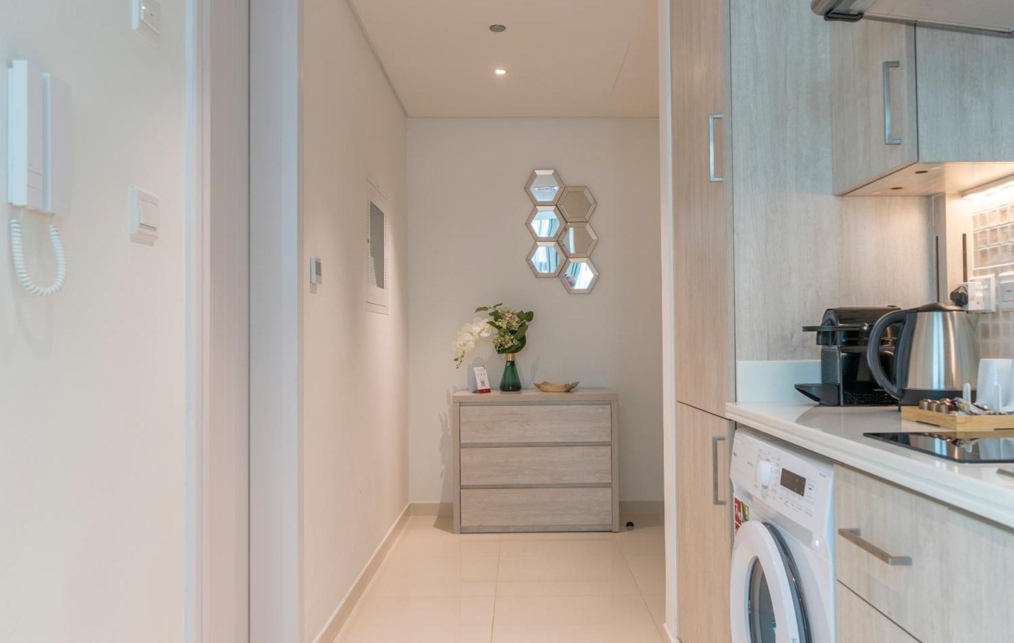 Studio With Private Beach Access At Palm Jumeirah دبي المظهر الخارجي الصورة