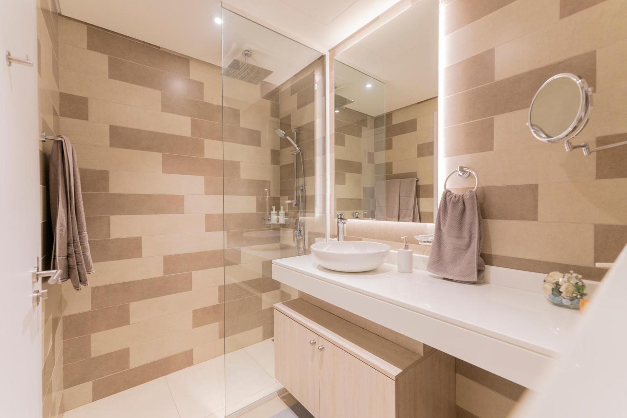Studio With Private Beach Access At Palm Jumeirah دبي المظهر الخارجي الصورة