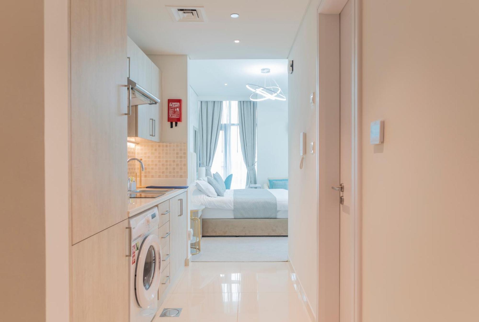 Studio With Private Beach Access At Palm Jumeirah دبي المظهر الخارجي الصورة