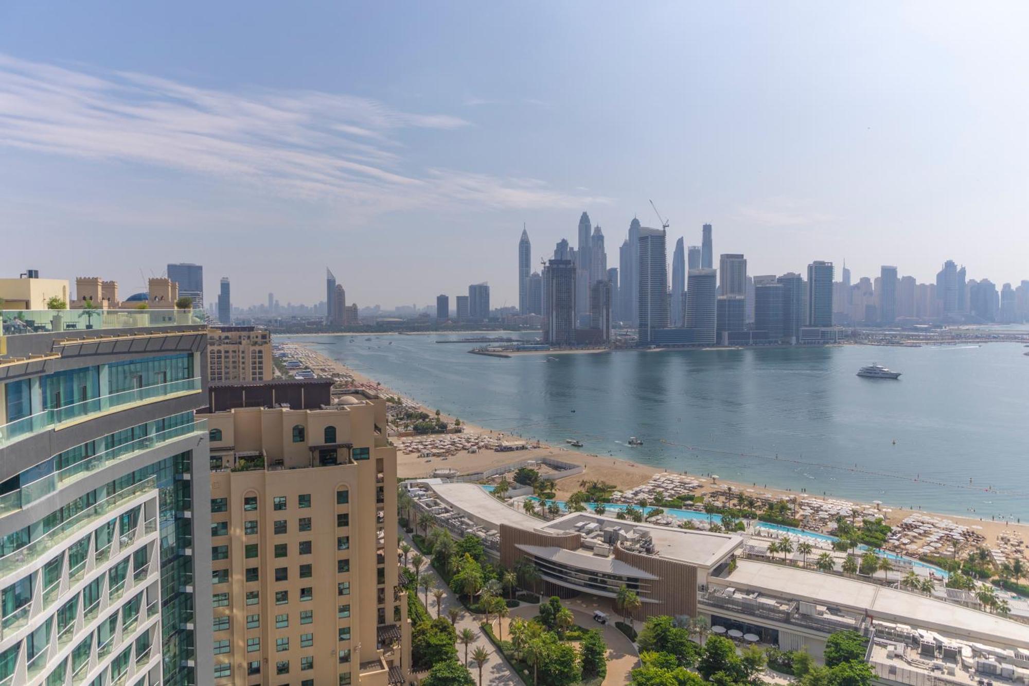 Studio With Private Beach Access At Palm Jumeirah دبي المظهر الخارجي الصورة