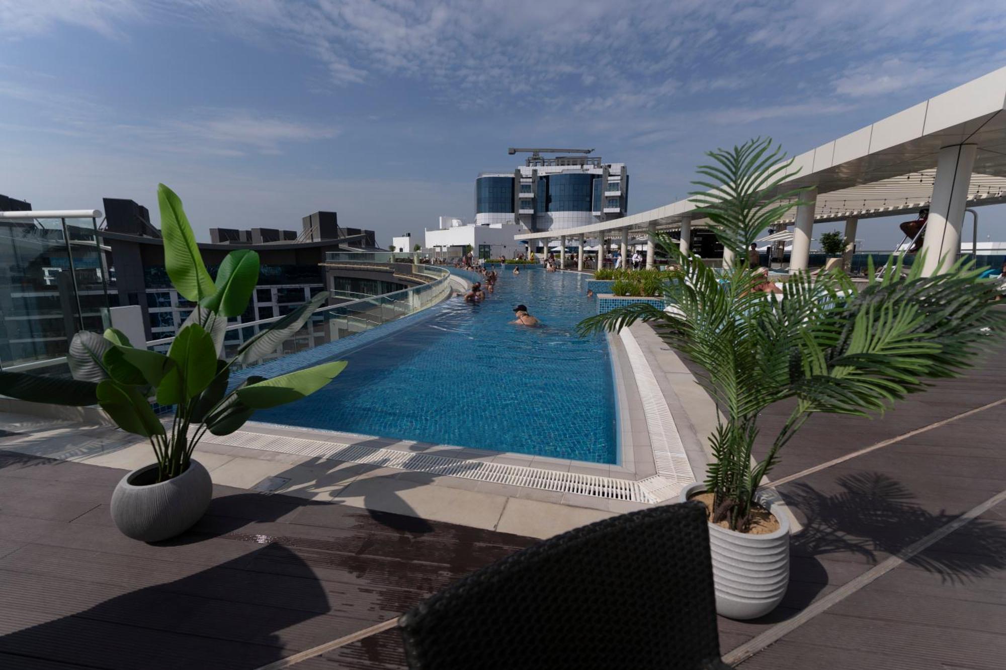 Studio With Private Beach Access At Palm Jumeirah دبي المظهر الخارجي الصورة