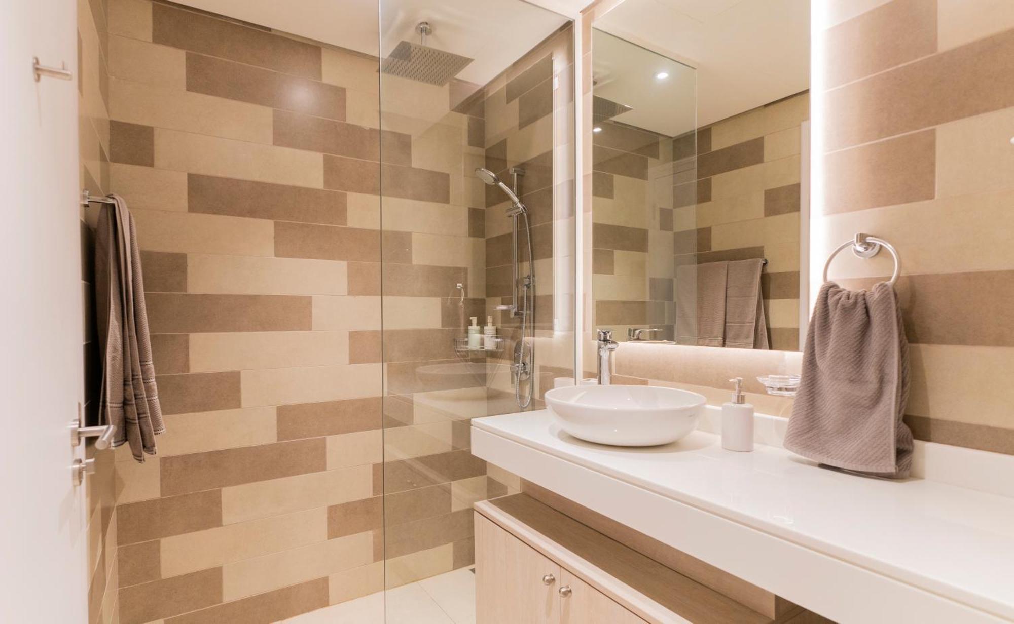 Studio With Private Beach Access At Palm Jumeirah دبي المظهر الخارجي الصورة