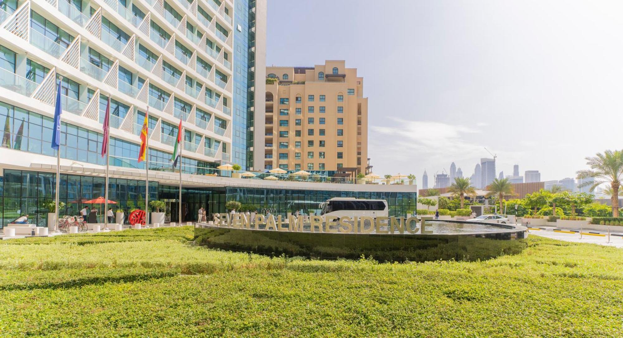 Studio With Private Beach Access At Palm Jumeirah دبي المظهر الخارجي الصورة