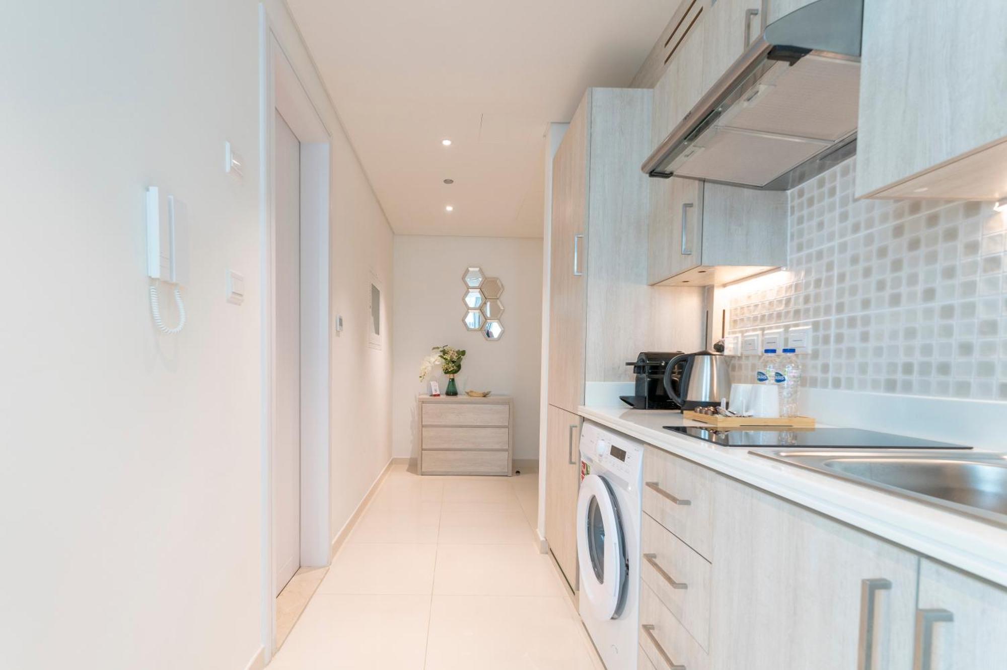 Studio With Private Beach Access At Palm Jumeirah دبي المظهر الخارجي الصورة